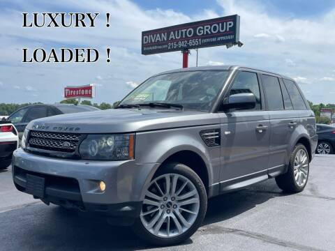 2012 Land Rover Range Rover Sport for sale at Divan Auto Group in Feasterville Trevose PA