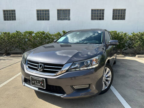 2013 Honda Accord for sale at UPTOWN MOTOR CARS in Houston TX