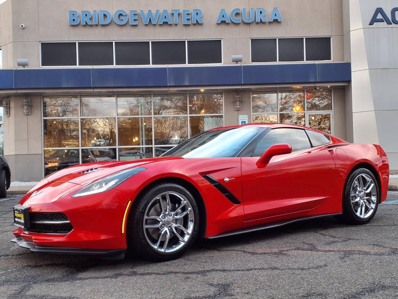 Red 2016 Chevrolet Corvette Stingray Stingray 2dr Coupe w/1LT 1