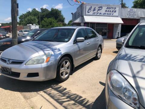 2007 Honda Accord for sale at AFFORDABLE USED CARS in Richmond VA