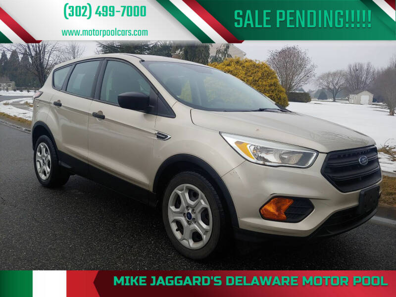2017 Ford Escape for sale at Mike Jaggard's Delaware Motor Pool in Newark DE