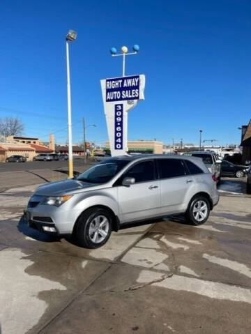 2011 Acura MDX for sale at Right Away Auto Sales in Colorado Springs CO