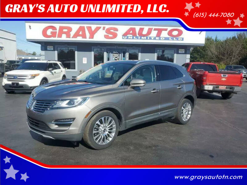 2017 Lincoln MKC for sale at GRAY'S AUTO UNLIMITED, LLC. in Lebanon TN