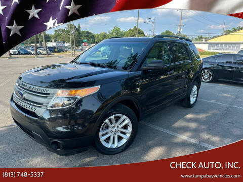2015 Ford Explorer for sale at CHECK AUTO, INC. in Tampa FL