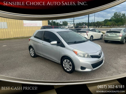 2014 Toyota Yaris for sale at Sensible Choice Auto Sales, Inc. in Longwood FL