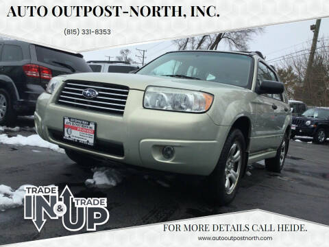 2006 Subaru Forester for sale at Auto Outpost-North, Inc. in McHenry IL