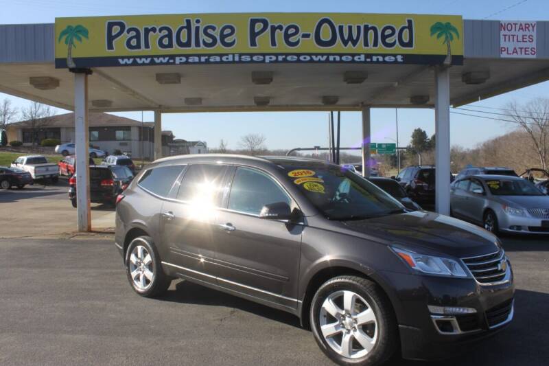 2016 Chevrolet Traverse for sale at Paradise Pre-Owned Inc in New Castle PA