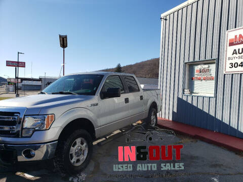 2013 Ford F-150 for sale at In & Out Used Auto Sales in Bluefield WV