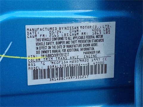 2024 Nissan Sentra SV