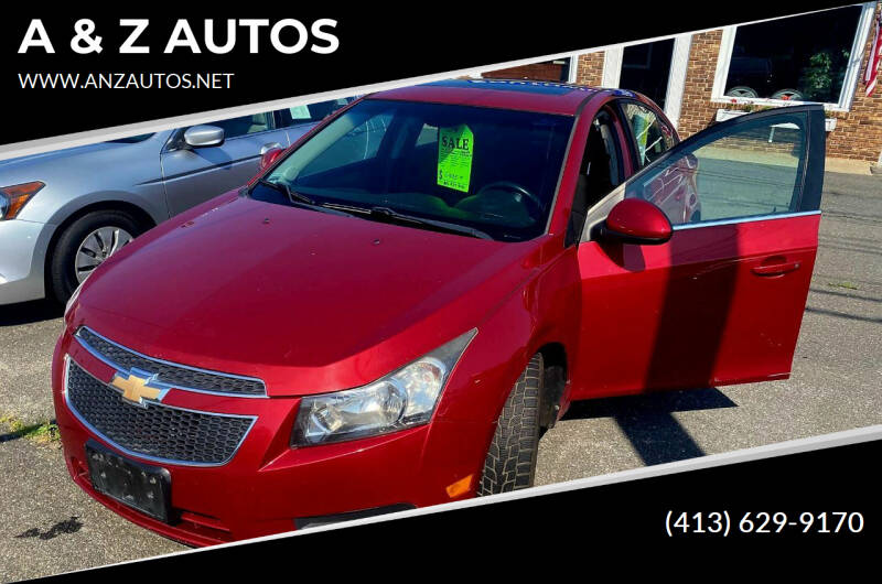 2012 Chevrolet Cruze for sale at A & Z AUTOS in Westfield MA