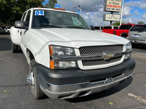 2004 Chevrolet Silverado 3500 for sale at GREAT DEALS ON WHEELS in Michigan City IN