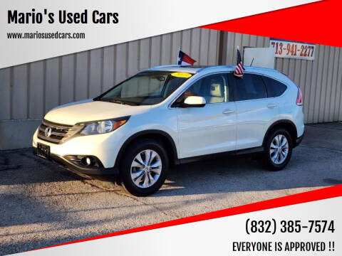 2013 Honda CR-V for sale at Mario's Used Cars in Houston TX