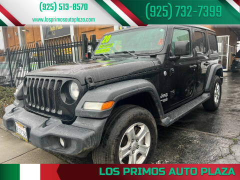 2020 Jeep Wrangler Unlimited for sale at Los Primos Auto Plaza in Brentwood CA