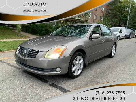2006 Nissan Maxima for sale at DRD Auto in Brooklyn NY