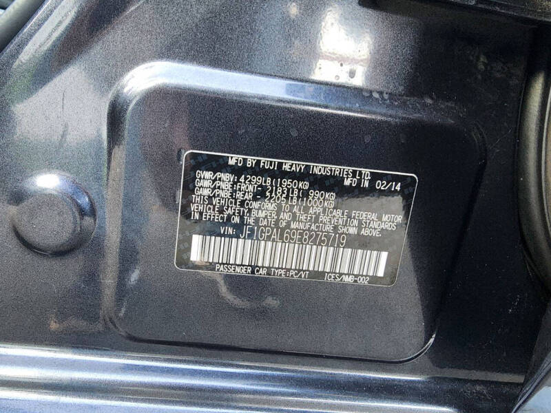 2014 Subaru Impreza 2.0i Sport Premium