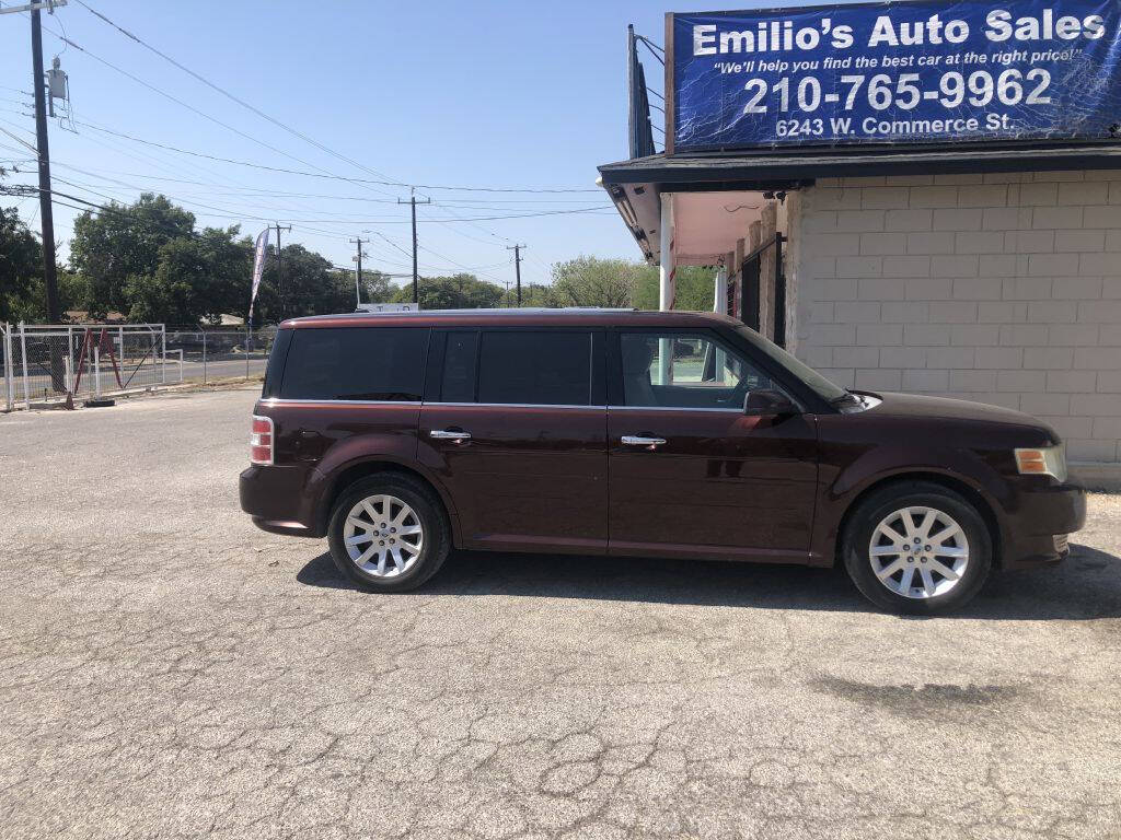 Red 2009 Ford Flex SEL SEL Crossover 4dr 2