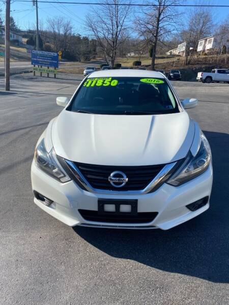 2016 Nissan Altima for sale at Route 28 Auto Sales in Ridgeley WV