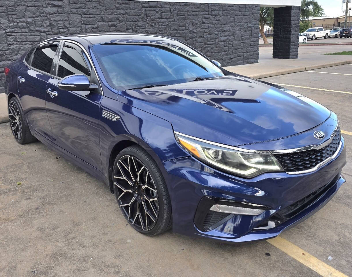 2019 Kia Optima LX 4dr Sedan - Blue exterior view 8