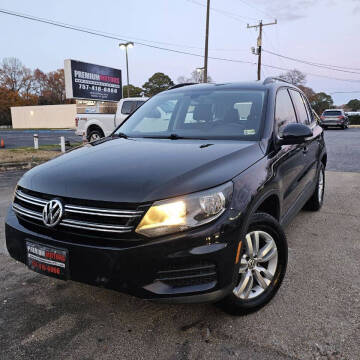 2017 Volkswagen Tiguan for sale at Premium Motor's LLC in Norfolk VA