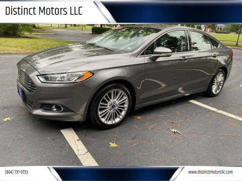 2014 Ford Fusion for sale at Distinct Motors LLC in Mechanicsville VA