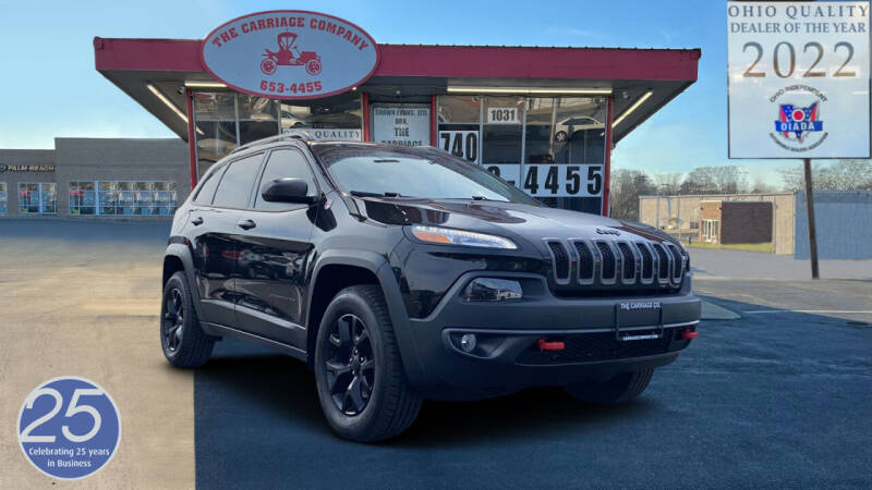 2016 Jeep Cherokee for sale at The Carriage Company in Lancaster OH