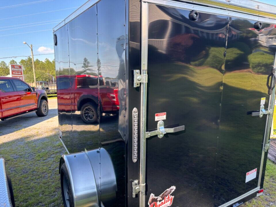 2024 Quality Cargo Trailer 6x10  for sale at Cross Resurrection Golf Carts and Trailers in Rincon, GA