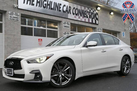 2021 Infiniti Q50 for sale at The Highline Car Connection in Waterbury CT