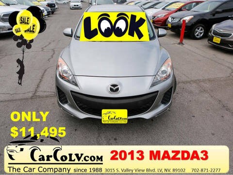 2013 Mazda MAZDA3 for sale at The Car Company in Las Vegas NV