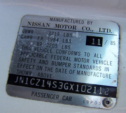 1986 Nissan 300ZX Turbo