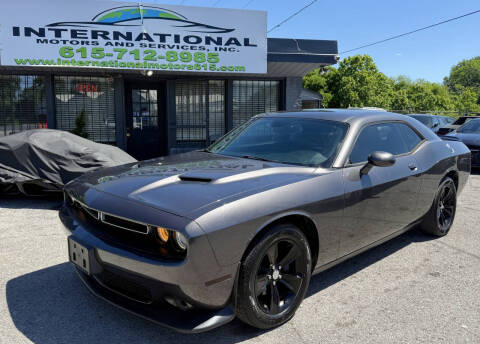 2015 Dodge Challenger for sale at International Motors & Services Inc. in Nashville TN