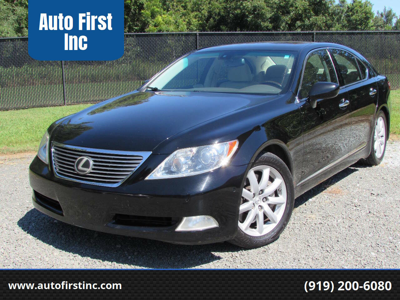 Black 2007 Lexus LS 460 Base 4dr Sedan 1