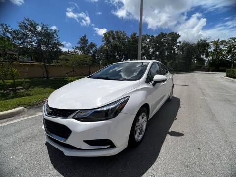 2017 Chevrolet Cruze for sale at Auto Summit in Hollywood FL