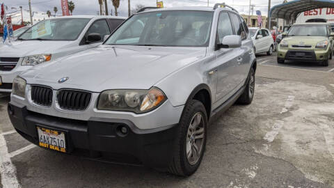 2005 BMW X3 for sale at Best Deal Auto Sales in Stockton CA