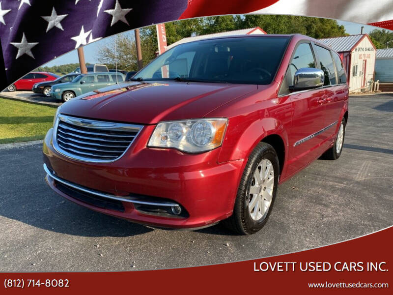 2011 Chrysler Town and Country for sale at Lovett Used Cars Inc. in Spencer IN