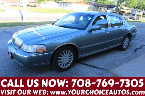 2005 Lincoln Town Car for sale at Your Choice Autos in Posen IL