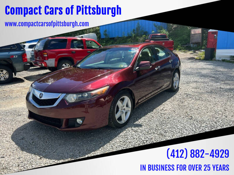 2010 Acura TSX for sale at Compact Cars of Pittsburgh in Pittsburgh PA