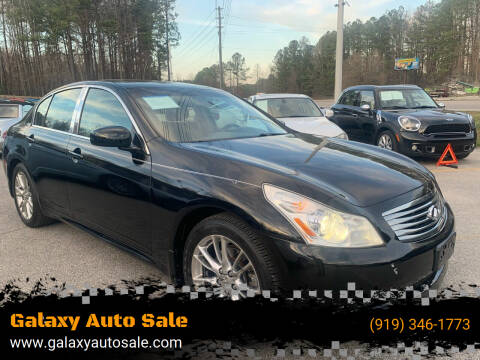 2008 Infiniti G35 for sale at Galaxy Auto Sale in Fuquay Varina NC