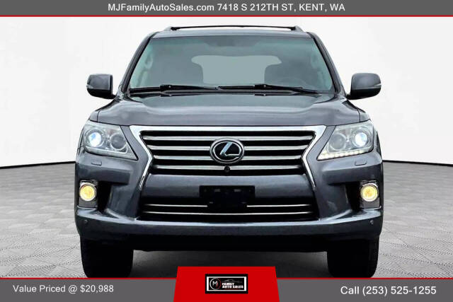 2013 Lexus LX 570 for sale at MJ FAMILY AUTO SALES in Kent, WA