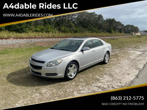 2009 Chevrolet Malibu for sale at A4dable Rides LLC in Haines City FL