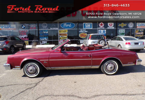 1984 Buick Riviera for sale at Ford Road Motor Sales in Dearborn MI