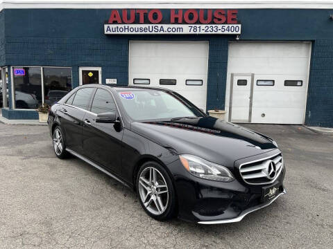 2015 Mercedes-Benz E-Class for sale at Auto House USA in Saugus MA