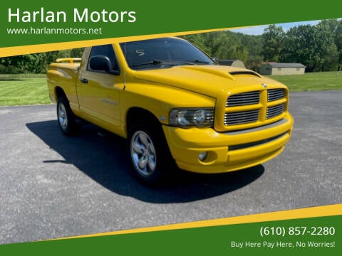 2005 Dodge Ram 1500 for sale at Harlan Motors in Parkesburg PA