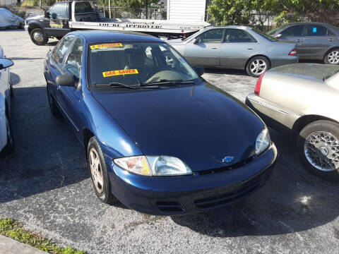 2002 Chevrolet Cavalier for sale at Easy Credit Auto Sales in Cocoa FL