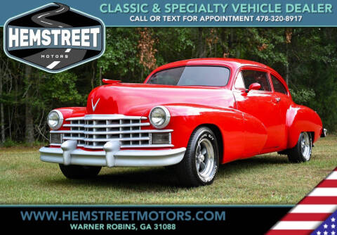 1947 Cadillac Series 62 for sale at Hemstreet Motors in Warner Robins GA