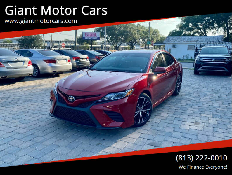 2019 Toyota Camry for sale at Giant Motor Cars in Tampa FL