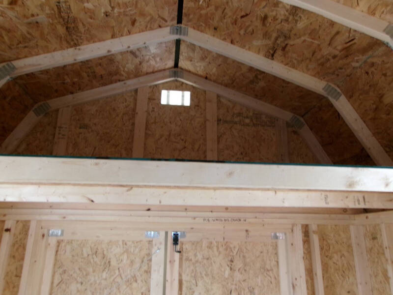 10 x 12 lofted barn