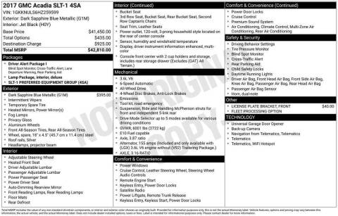 2017 GMC Acadia SLT-1