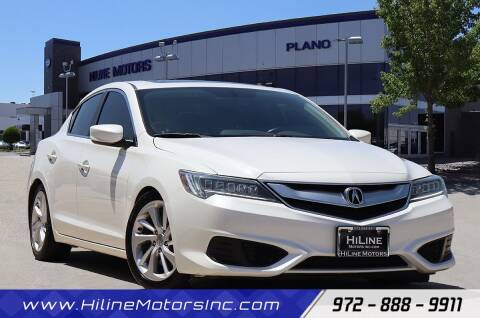 2017 Acura ILX for sale at HILINE MOTORS in Plano TX