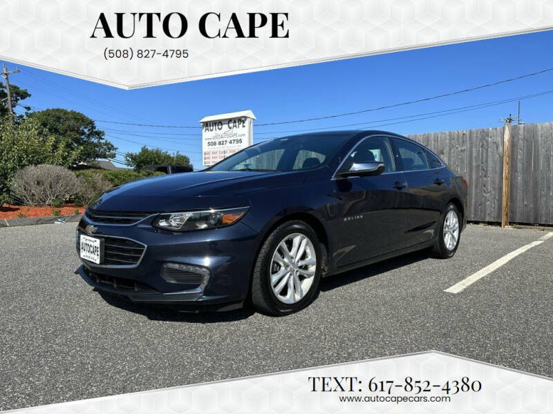 2016 Chevrolet Malibu for sale at Auto Cape in Hyannis MA