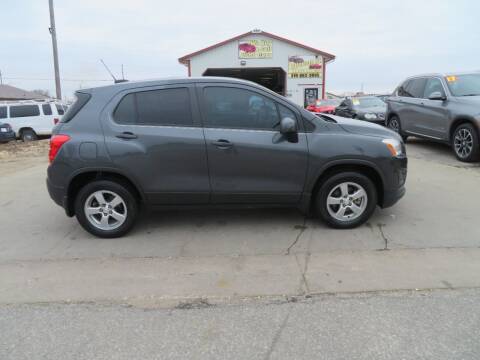 2016 Chevrolet Trax for sale at Jefferson St Motors in Waterloo IA